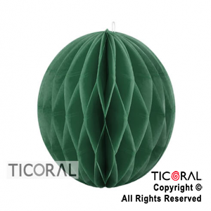 ADORNO R227 REDONDO VERDE MEDIANO 18 CM x 1